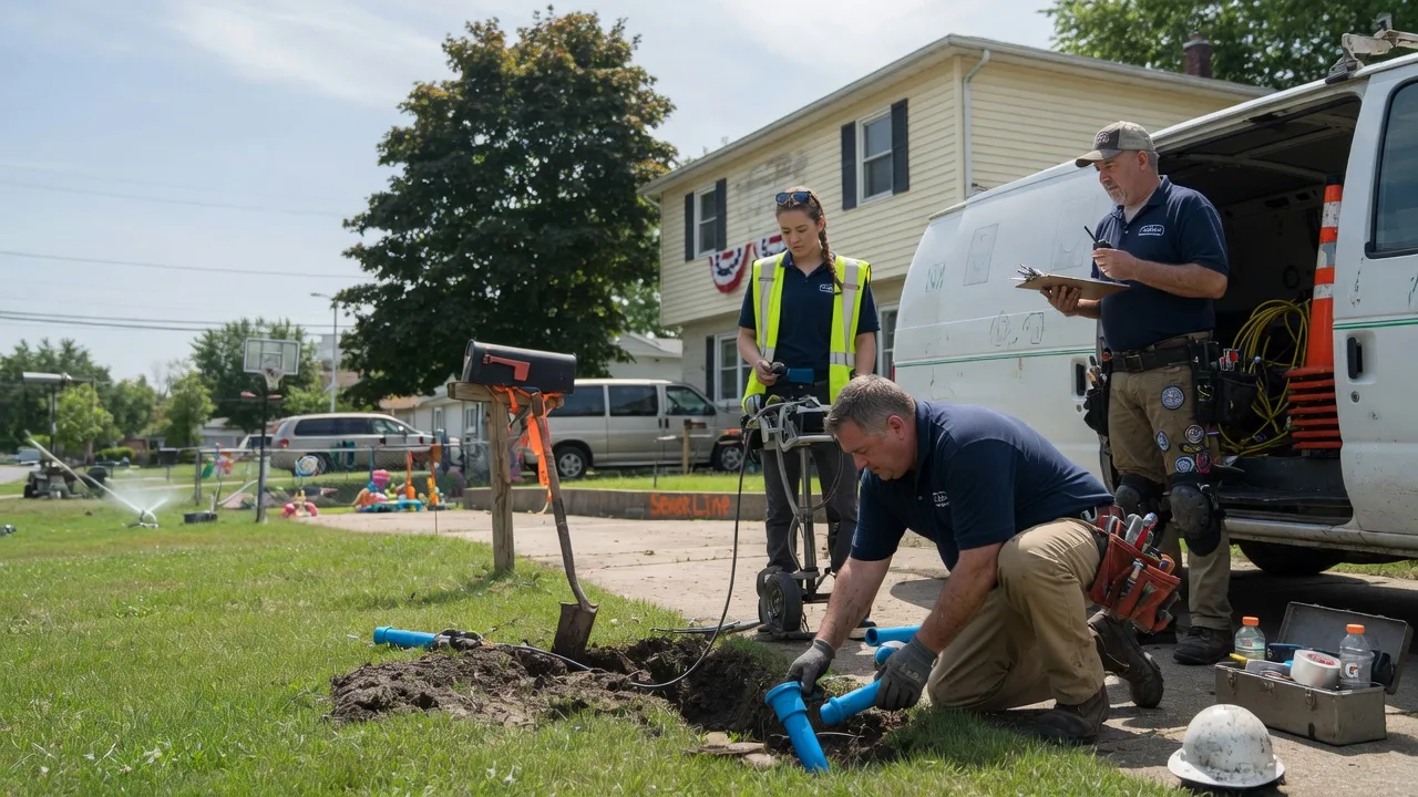 Slab Leak Repair in Cortland, OH near me